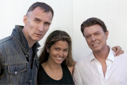 Маркус Клинко и Индрани с Дэвидом Боуи, 2012